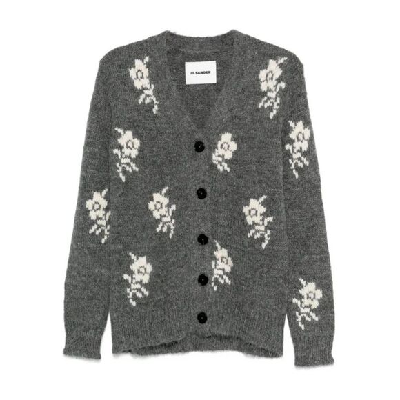 Jil Sander Women V-Neck Cardigan - Picture 1 of 5